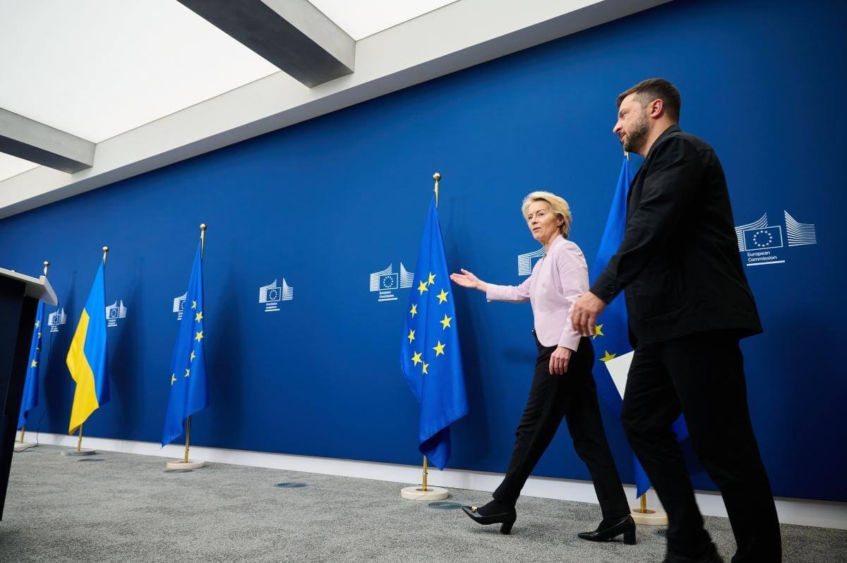Ursula Von der Leyen, Volodymyr Zelenskyy