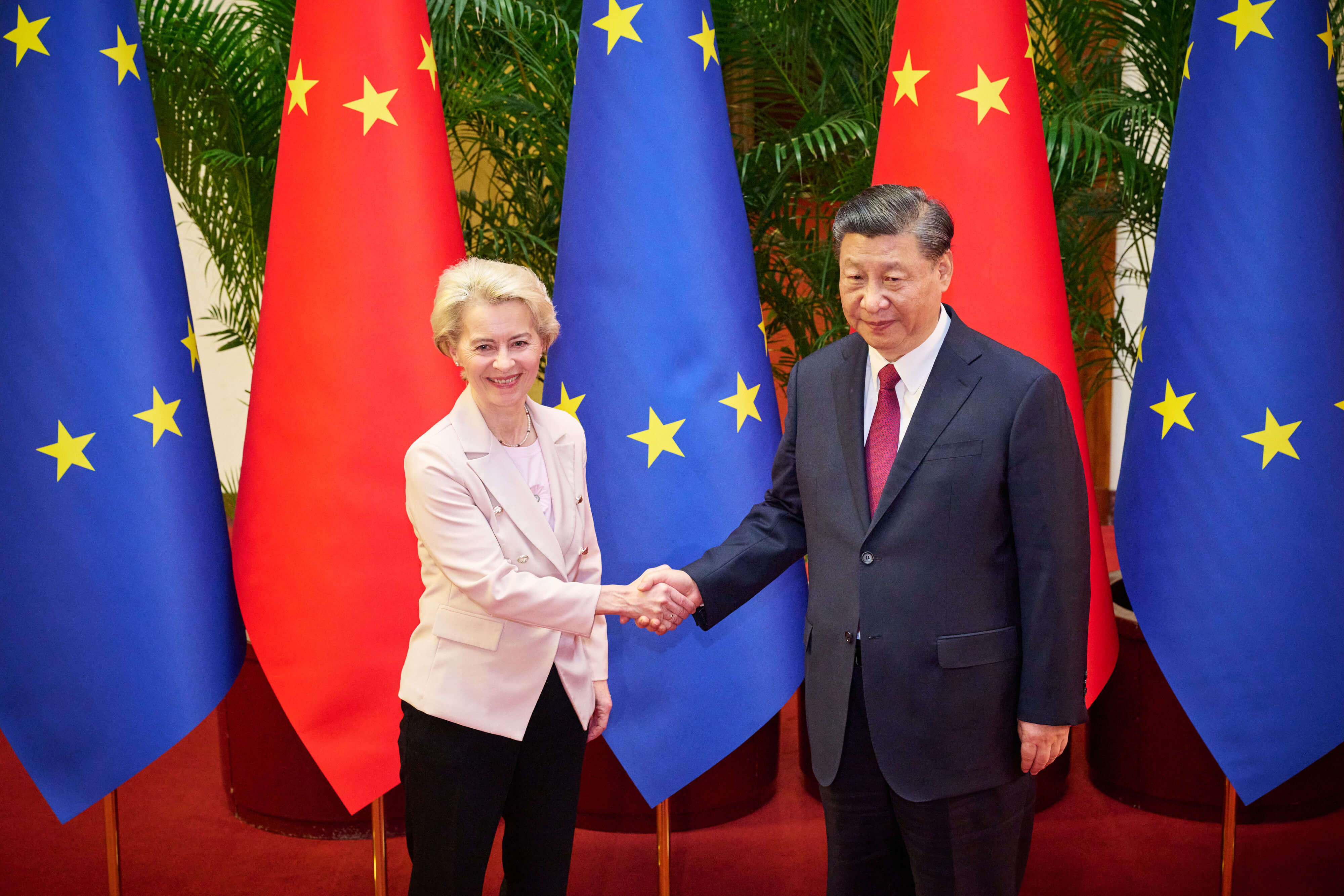 Ursula Von der Leyen, Xi Jinping