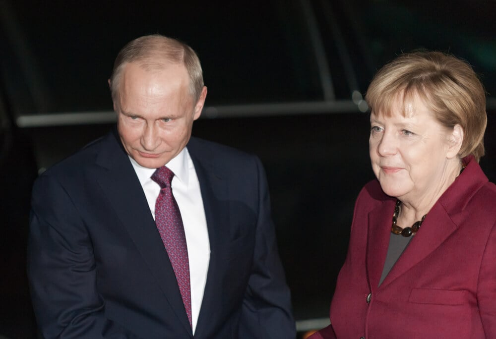 Vladimir Putin, Angela Merkel