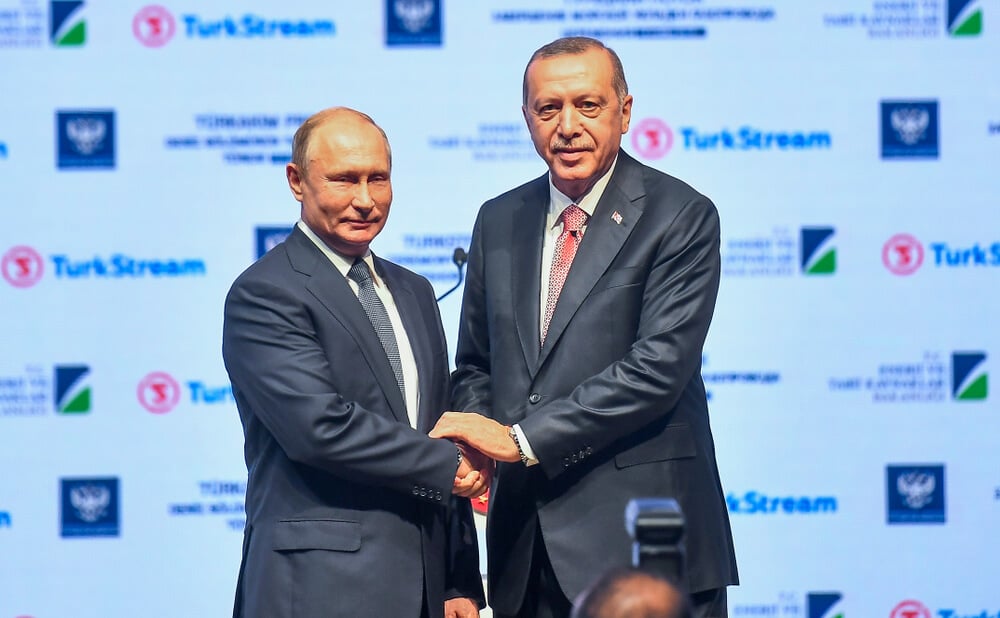 Vladimir Putin, Recep Tayyip Erdogan