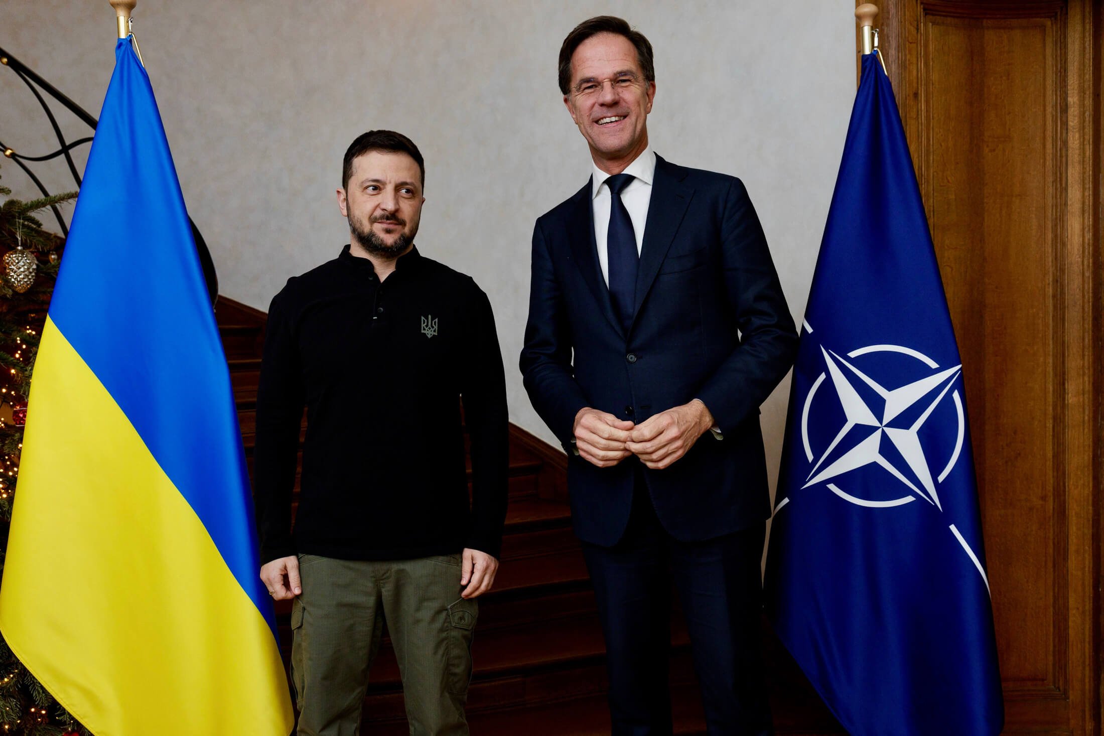 Volodymyr Zelenskyy, Mark Rutte