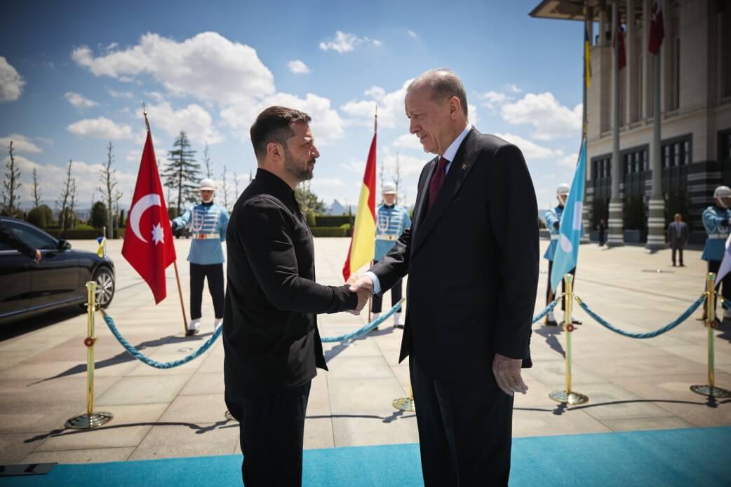 Volodymyr Zelenskyy, Recep Tayyip Erdogan