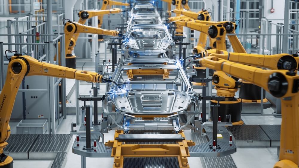 Automated car production