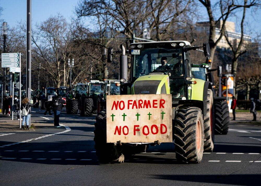 Farmers protest Germany