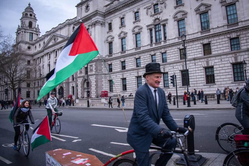 London Pro-Palestine rally