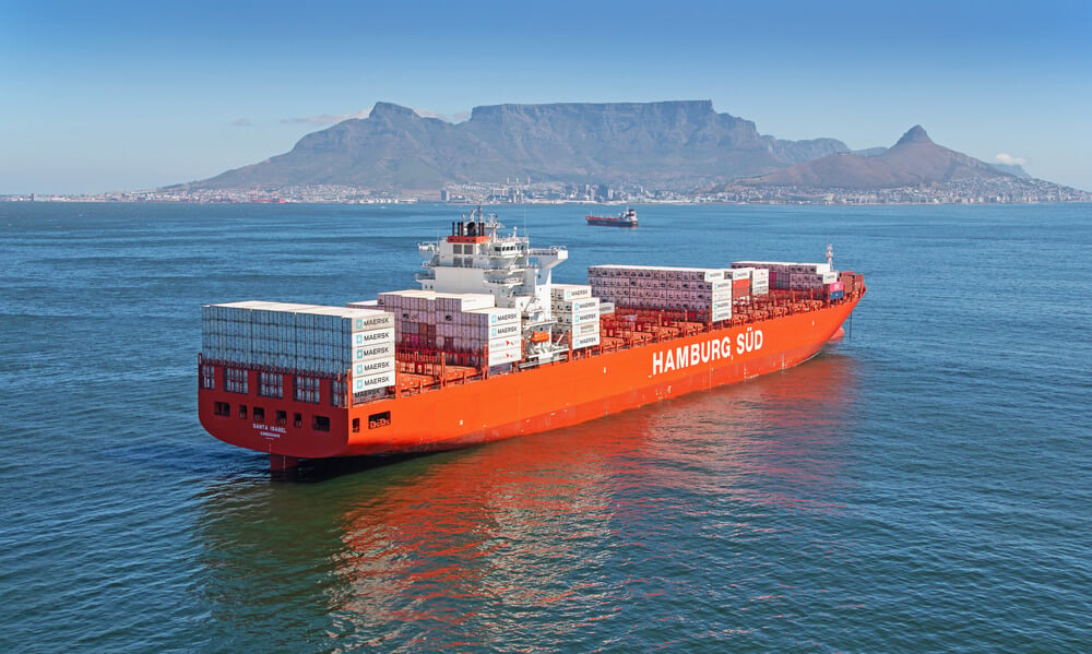 Containter Ship Cape Town