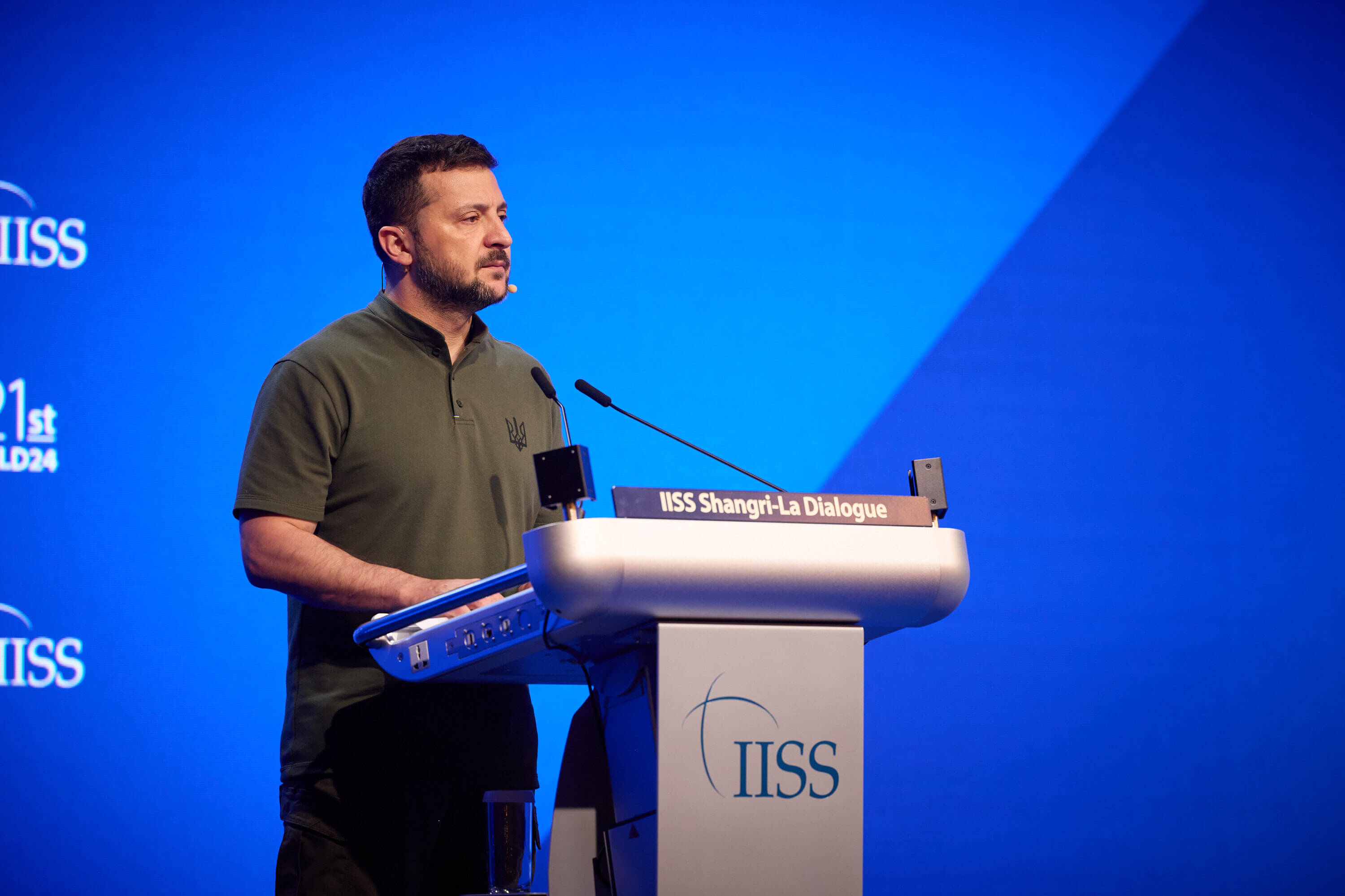 Zelensky at Shangri-La Dialogue