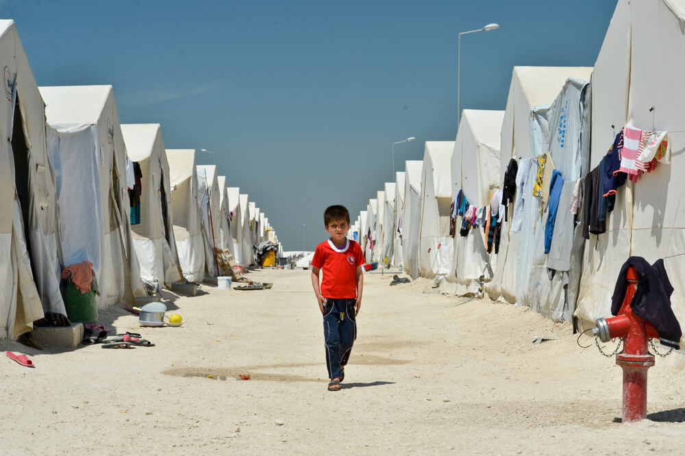 Yazidi Refugee Camp
