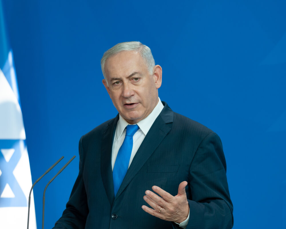 Joe Biden with Benjamin Netanyahu