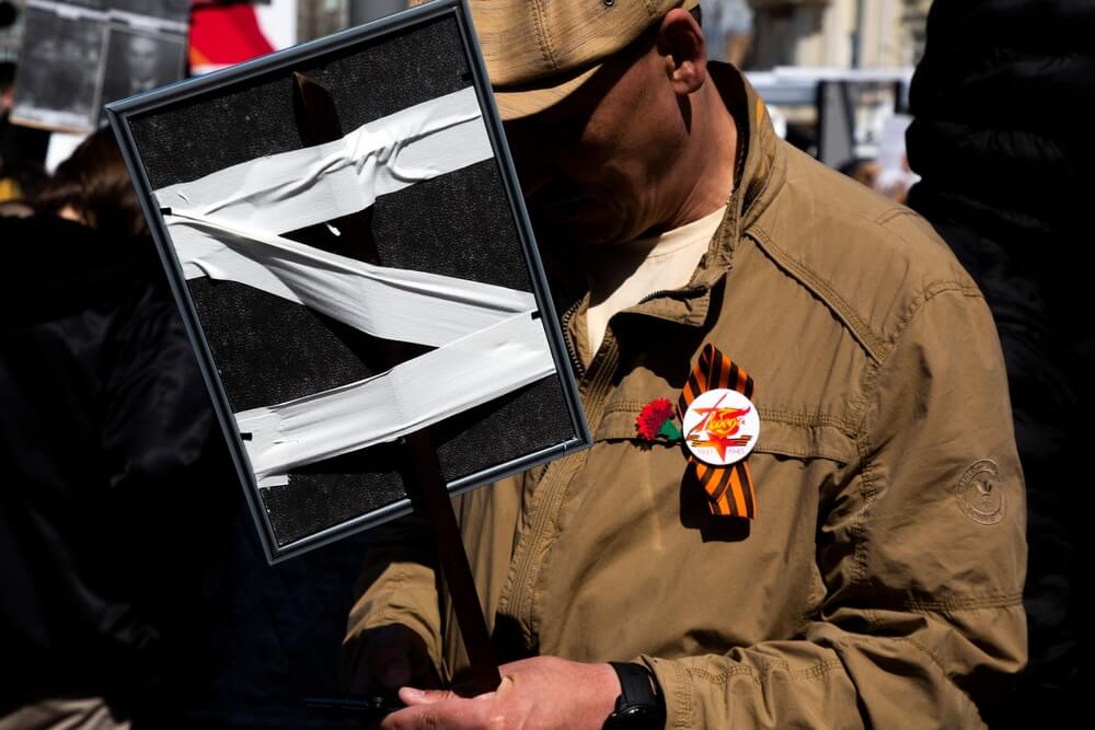 Pro Putin Rally