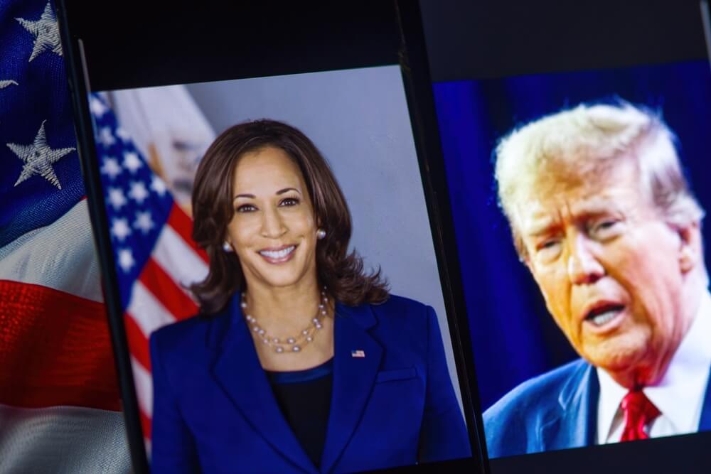 Harris, Trump