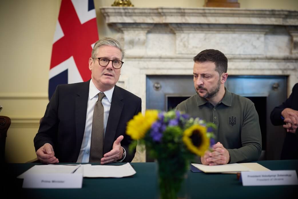 Keir Starmer, Volodymyr Zelensky