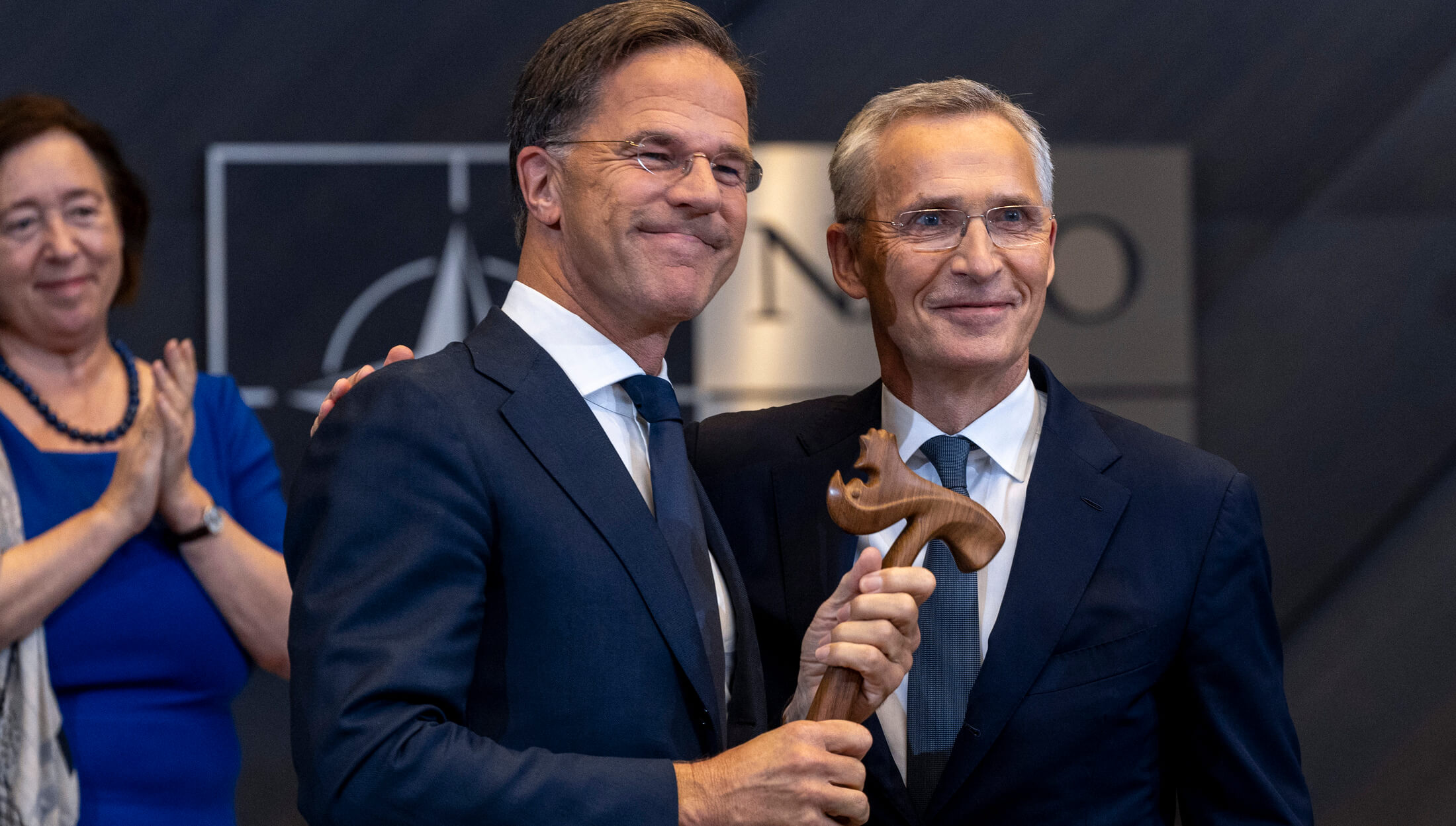 Mark Rutte, Jens Stoltenberg