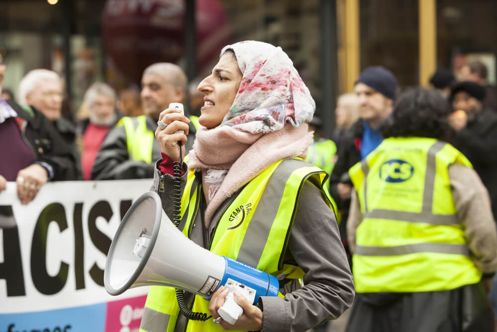 London Anti Racist Protest