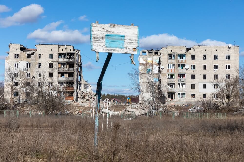 Ruined City Ukraine