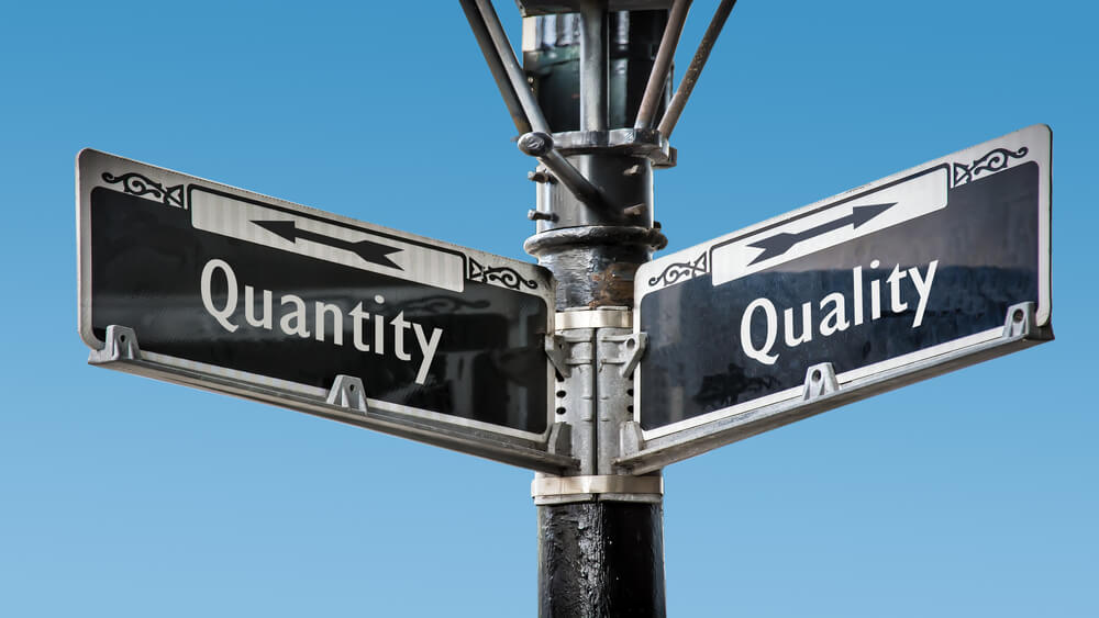 Quantity Quality