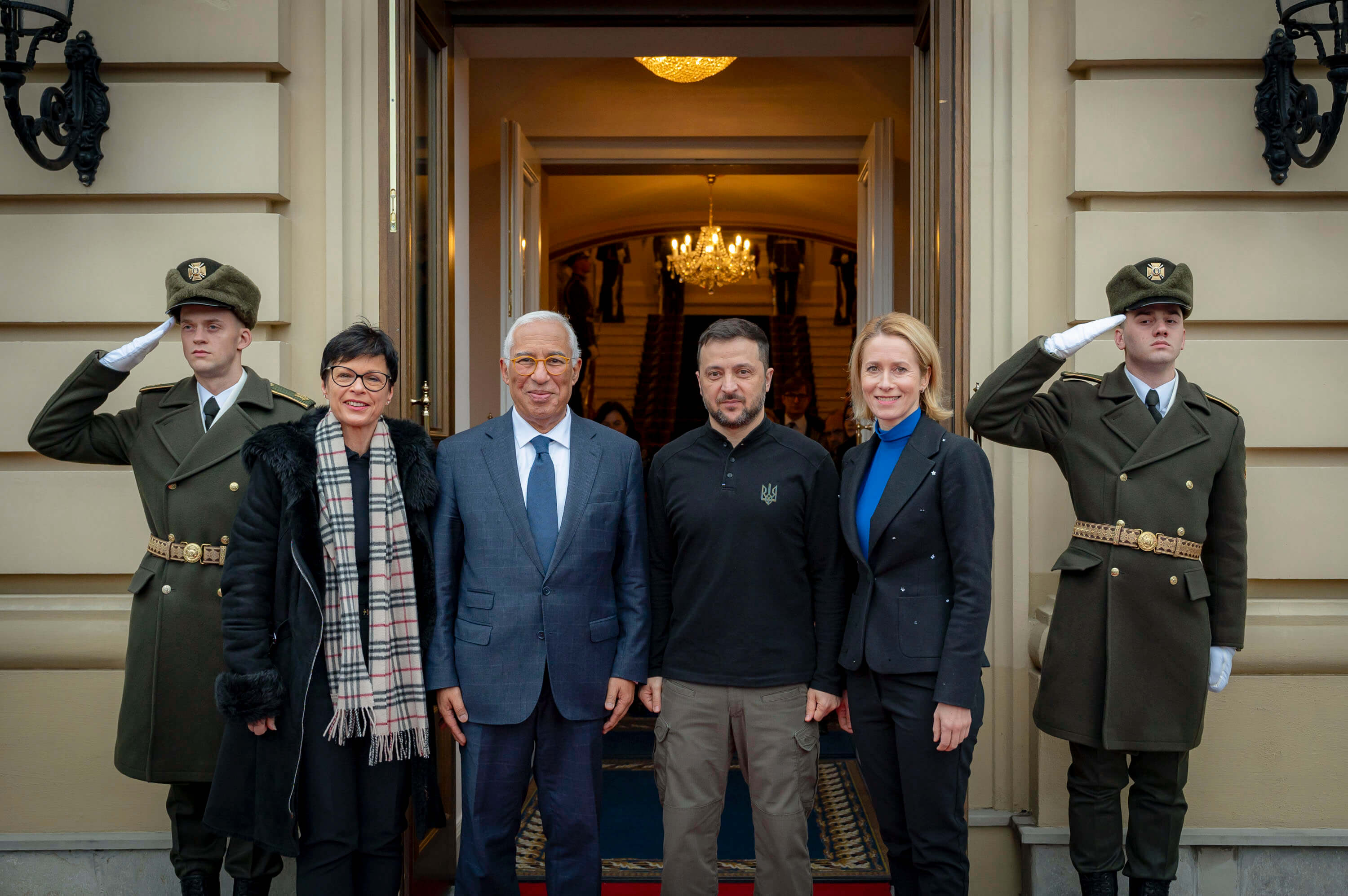 Volodymyr Zelensky, EU Leaders