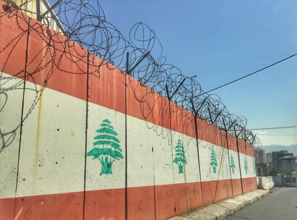 Lebanon Military Fence