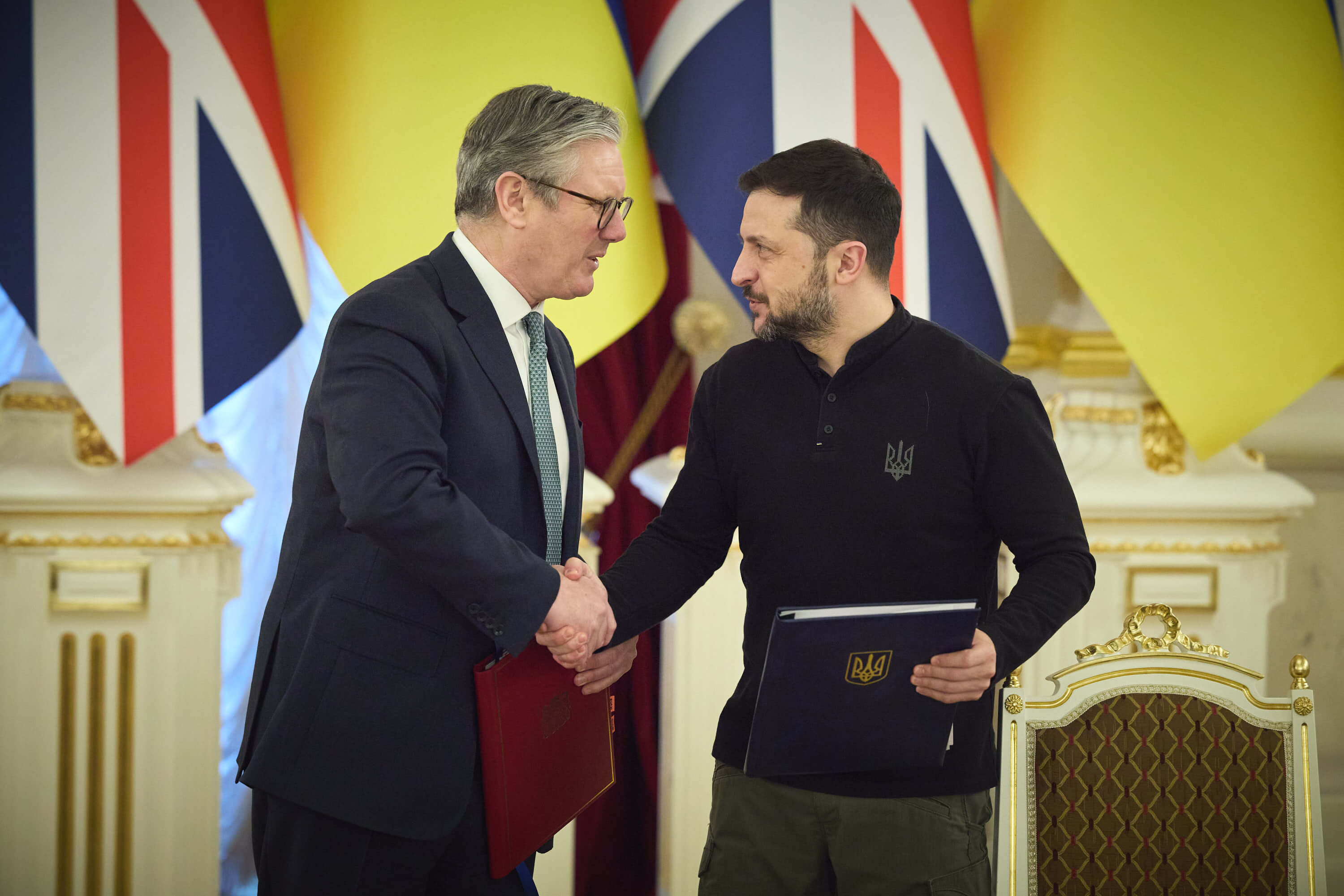 Keir Starmer, Volodymyr Zelensky