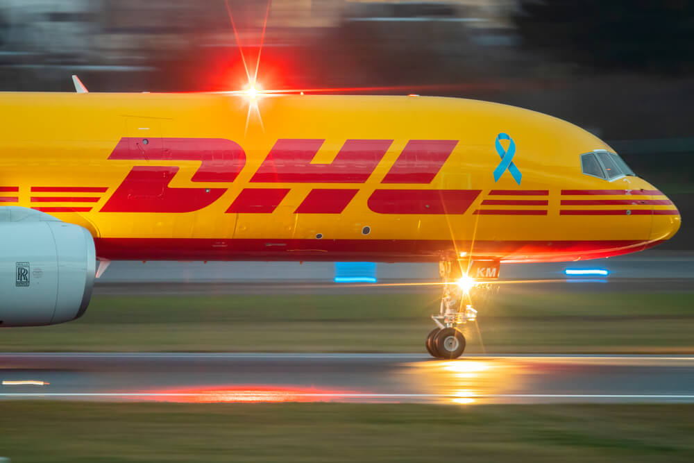 DHL Plane