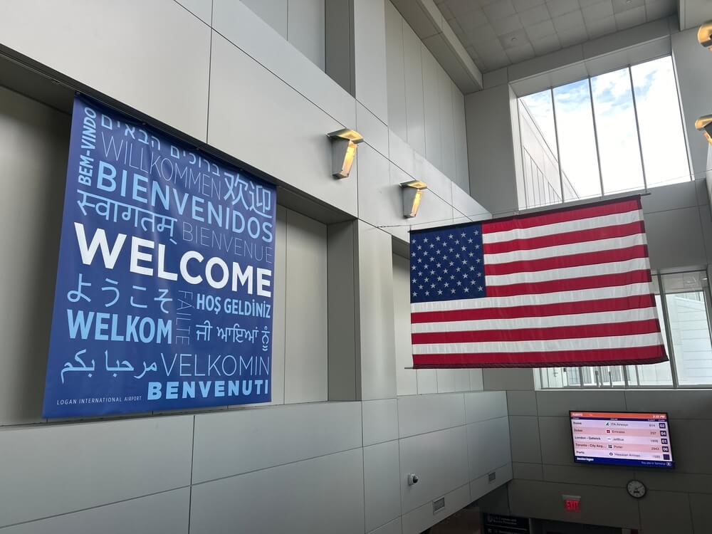 Welcome Sign US