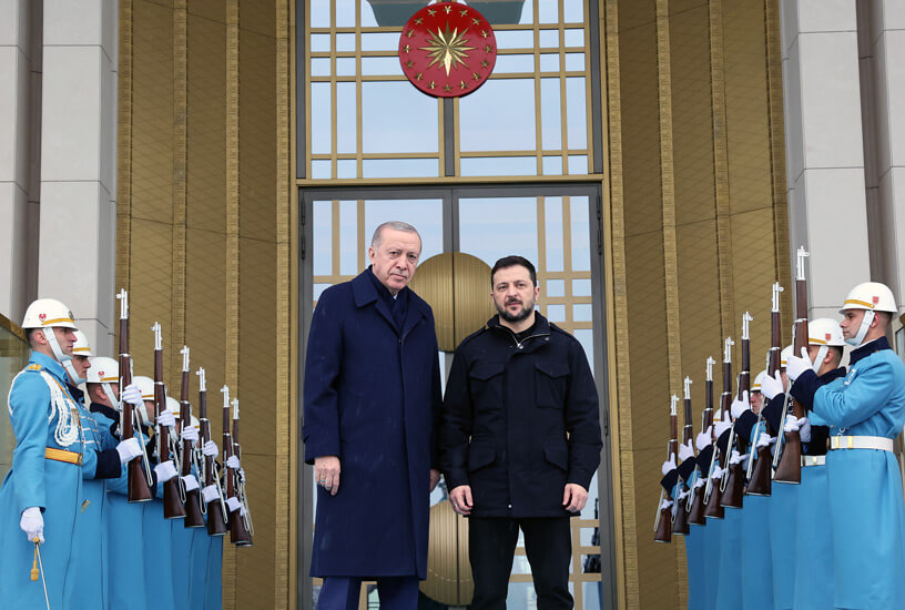 Recep Tayyip Erdogan, Volodymyr Zelenskyy