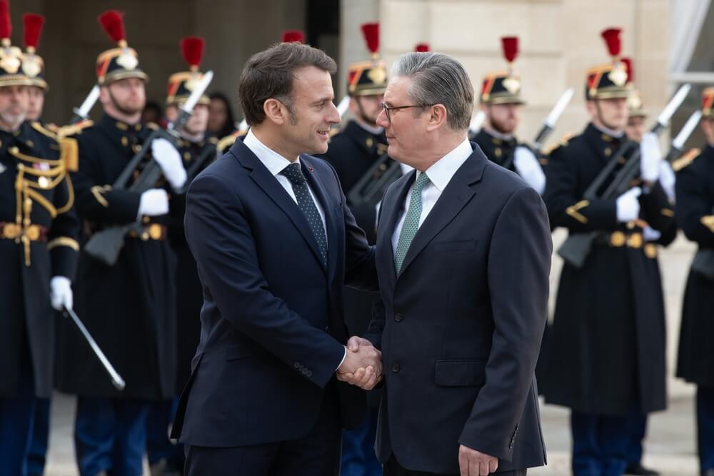 Emmanuel Macron, Keir Starmer