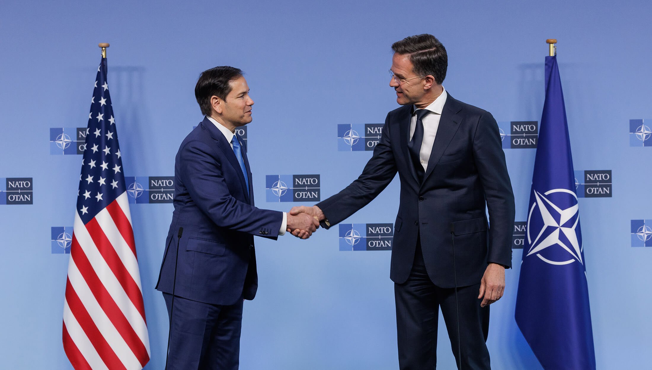 Marco Rubio, Mark Rutte