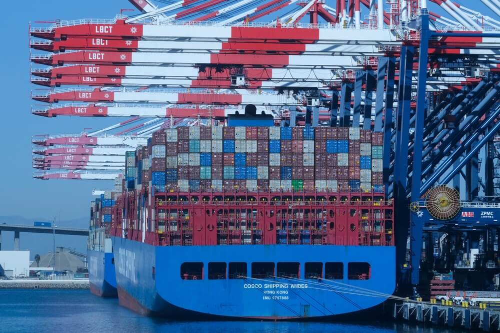 Cosco Container Ship