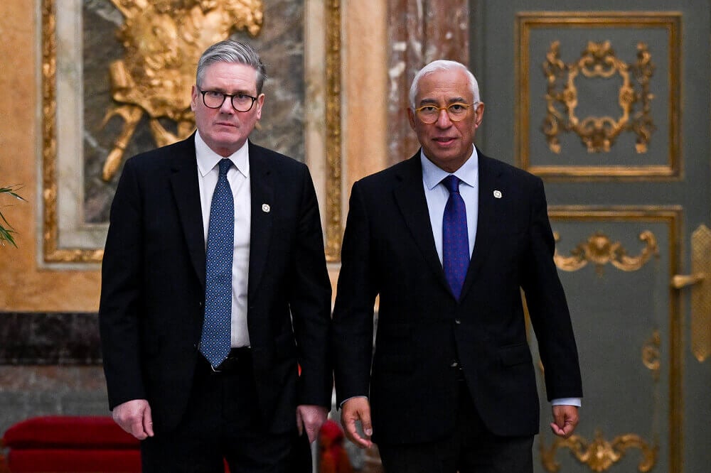 Keir Starmer, Antonio Costa