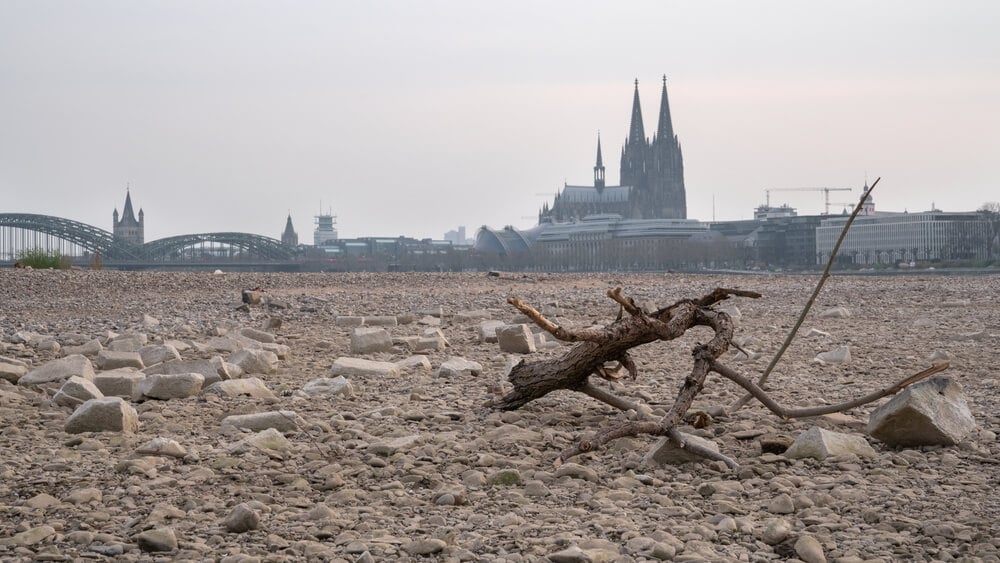 Rhine River Cologne