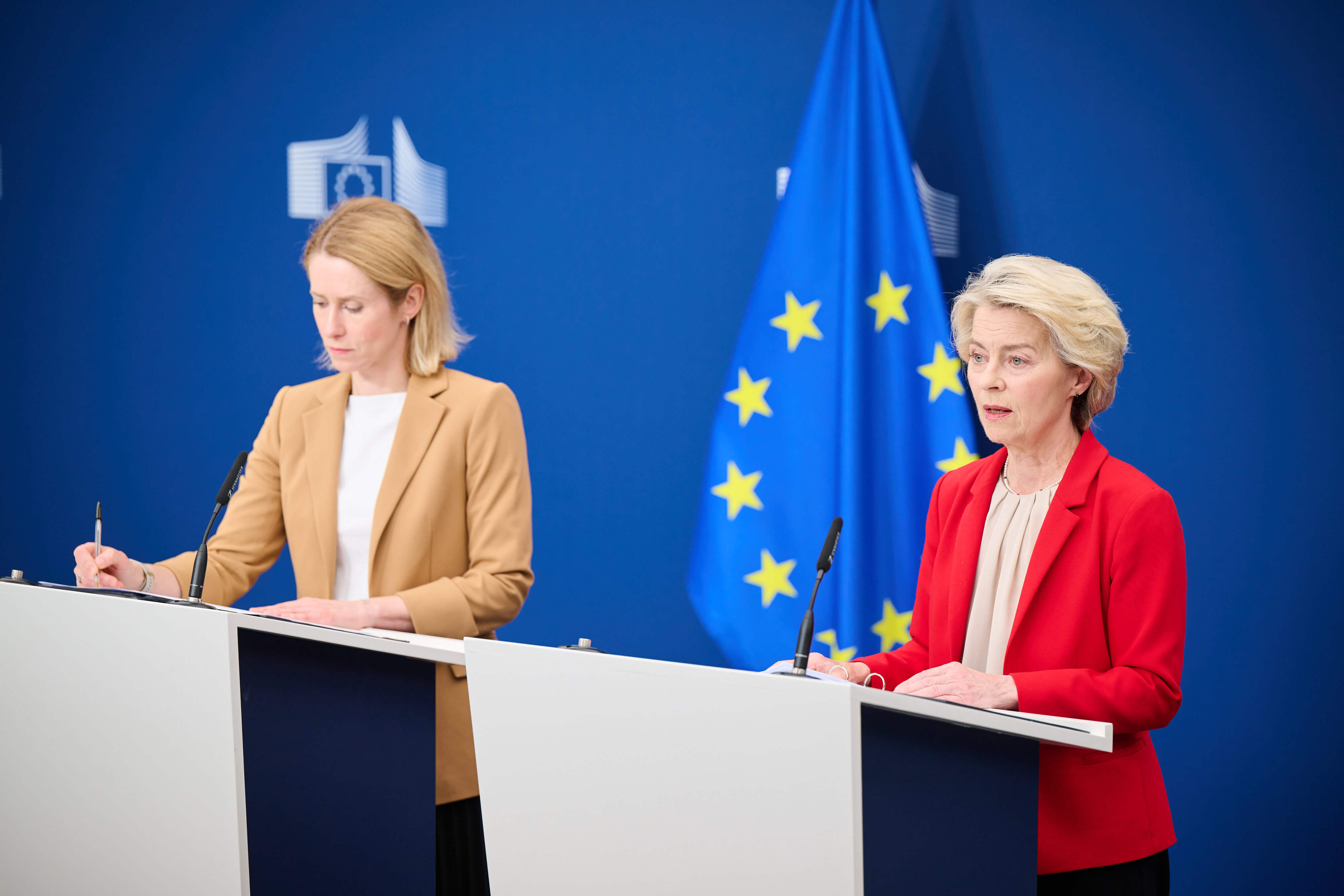 Kaja Kallas, Ursula von der Leyen