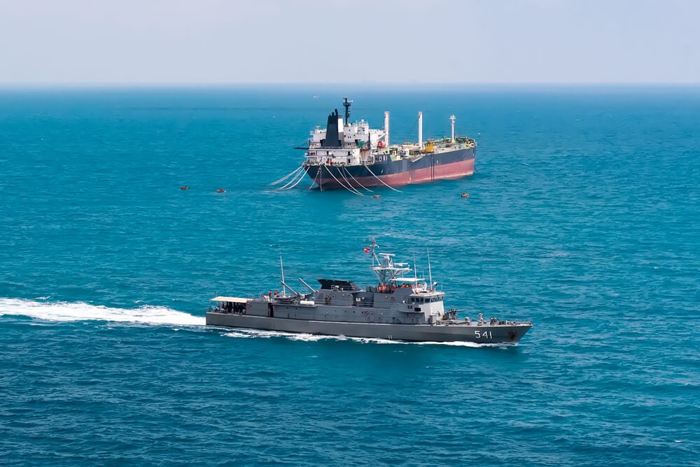 Patrol Ship, Oil Tanker