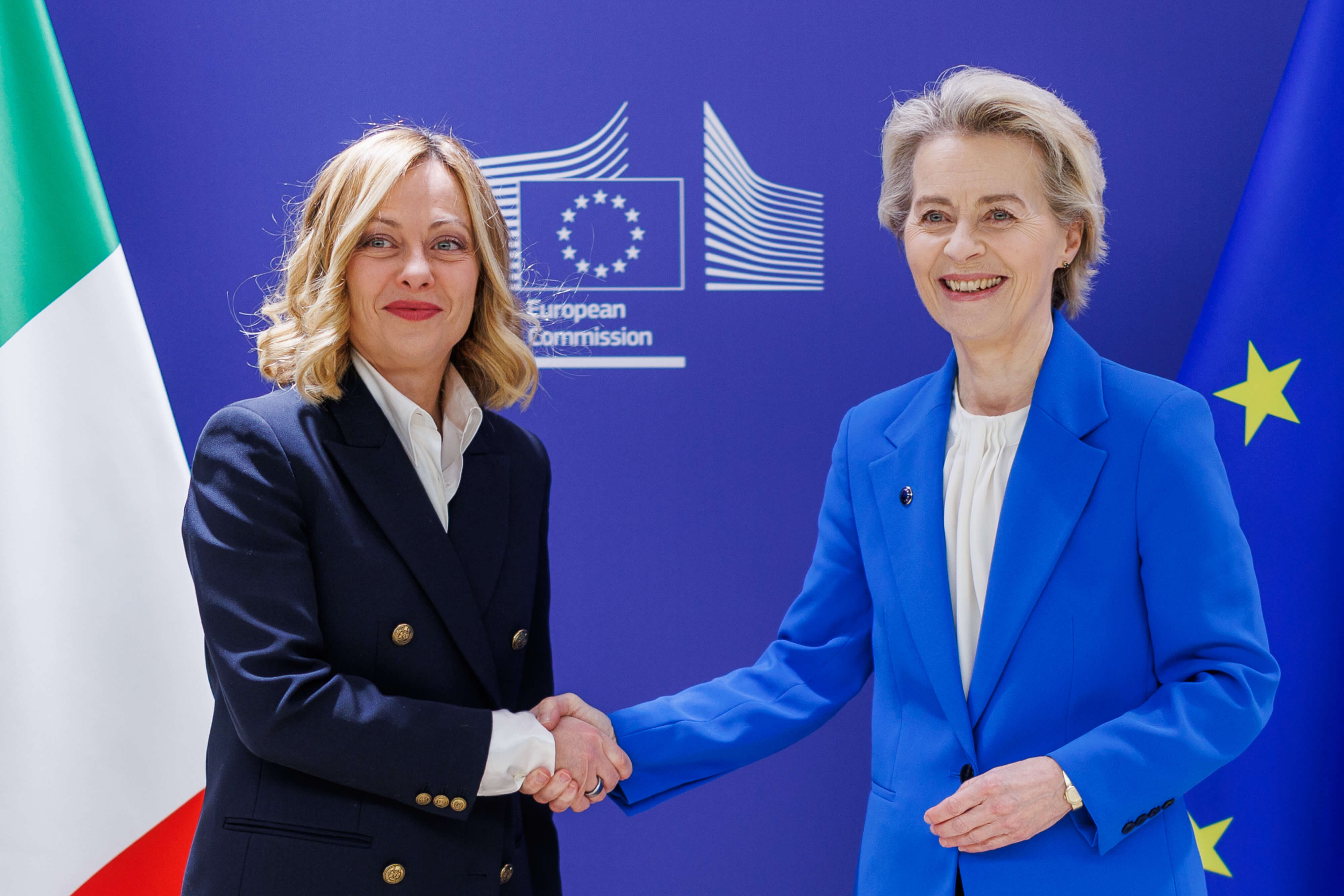 Giorgia Meloni, Ursula von der Leyen
