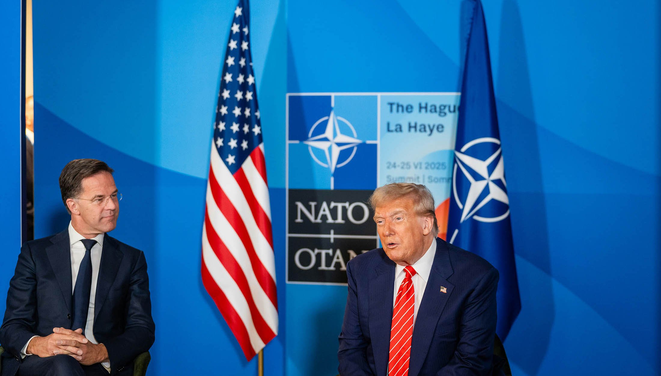 Trump, Rutte, NATO