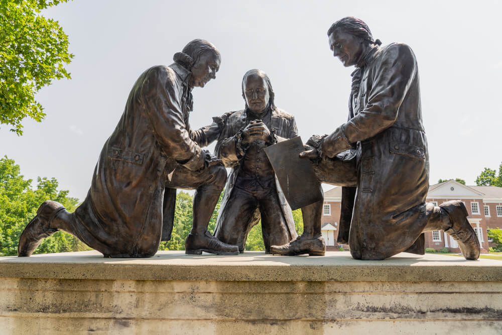 Statue of Founding Fathers
