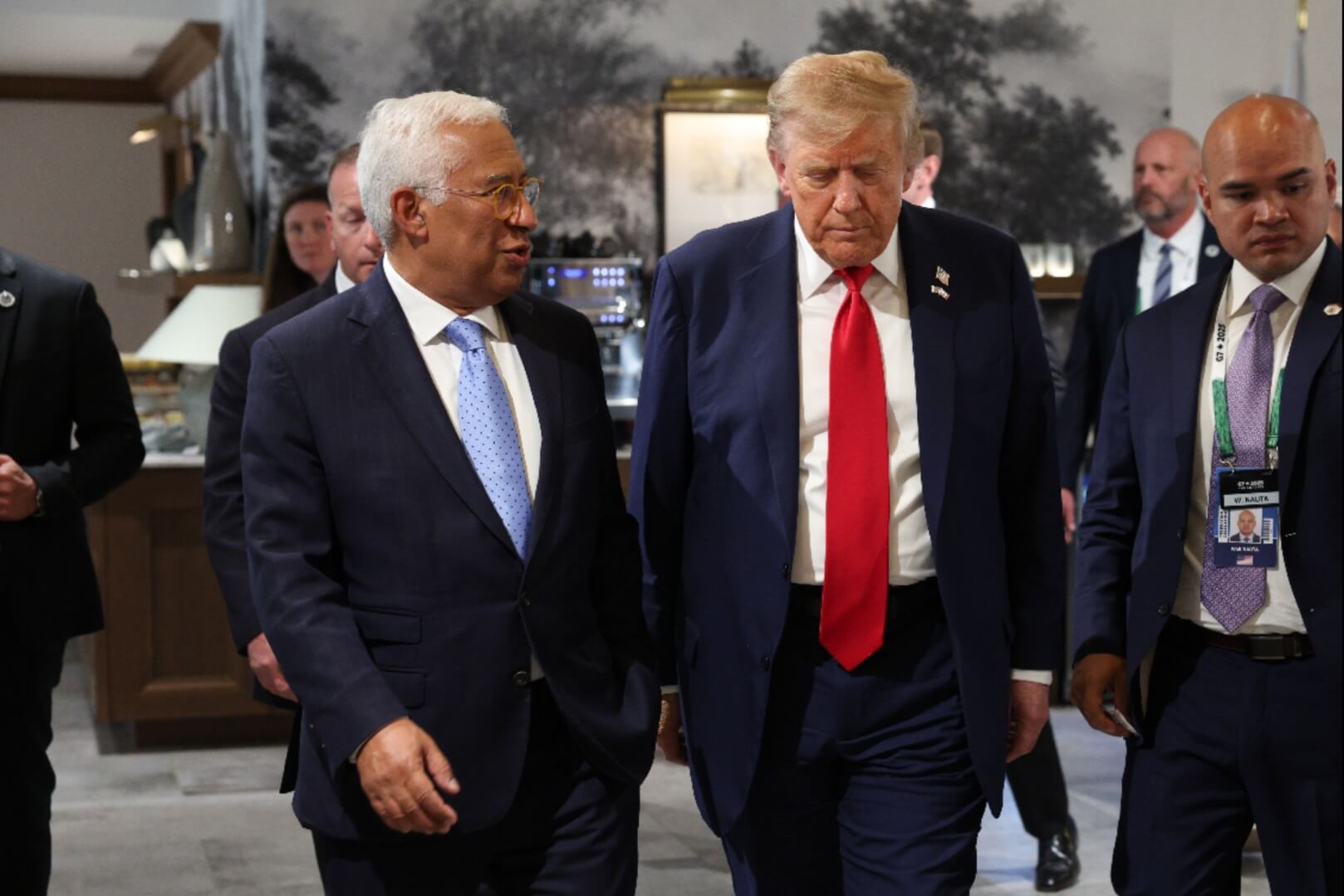 Antonio Costa, Donald Trump