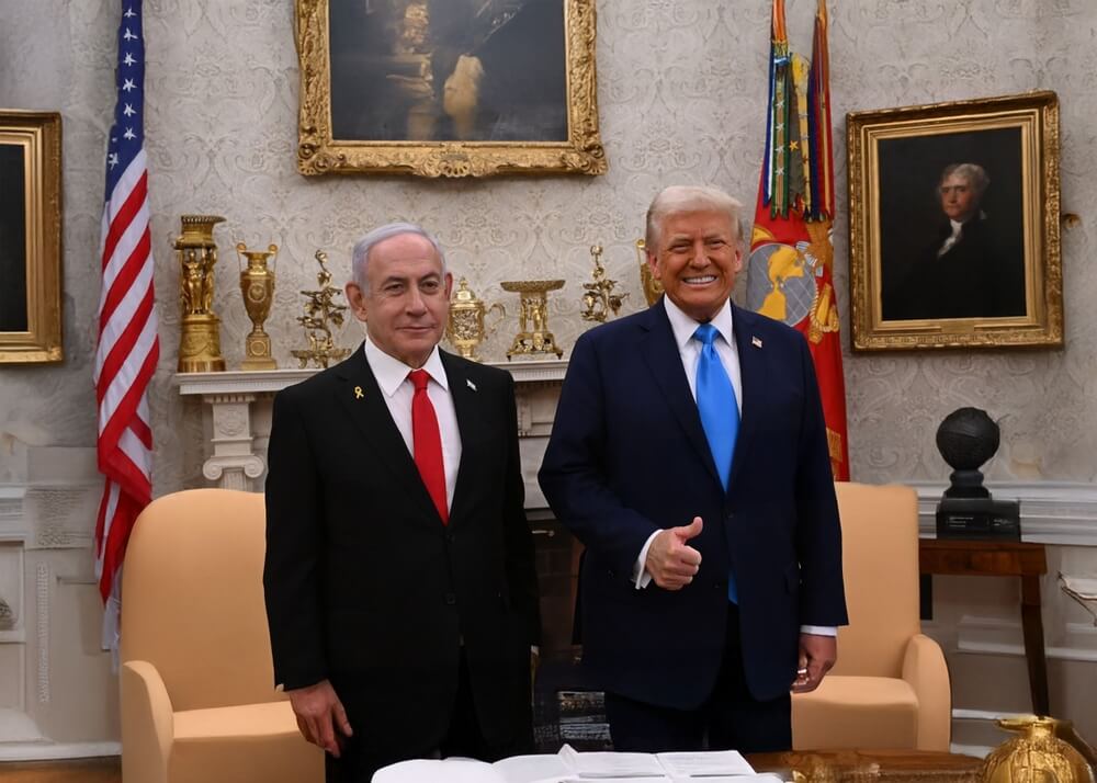 Benjamin Netanyahu, Donald Trump
