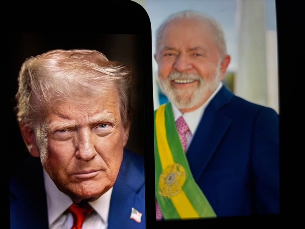 Donald Trump, Lula da Silva