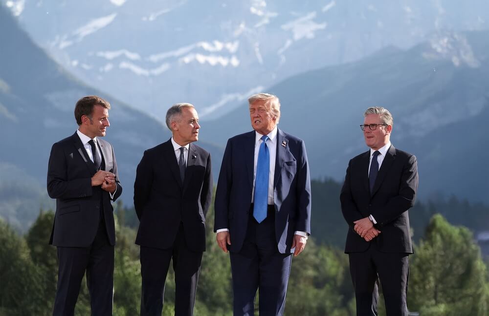 Macron, Carney, Trump, Starmer