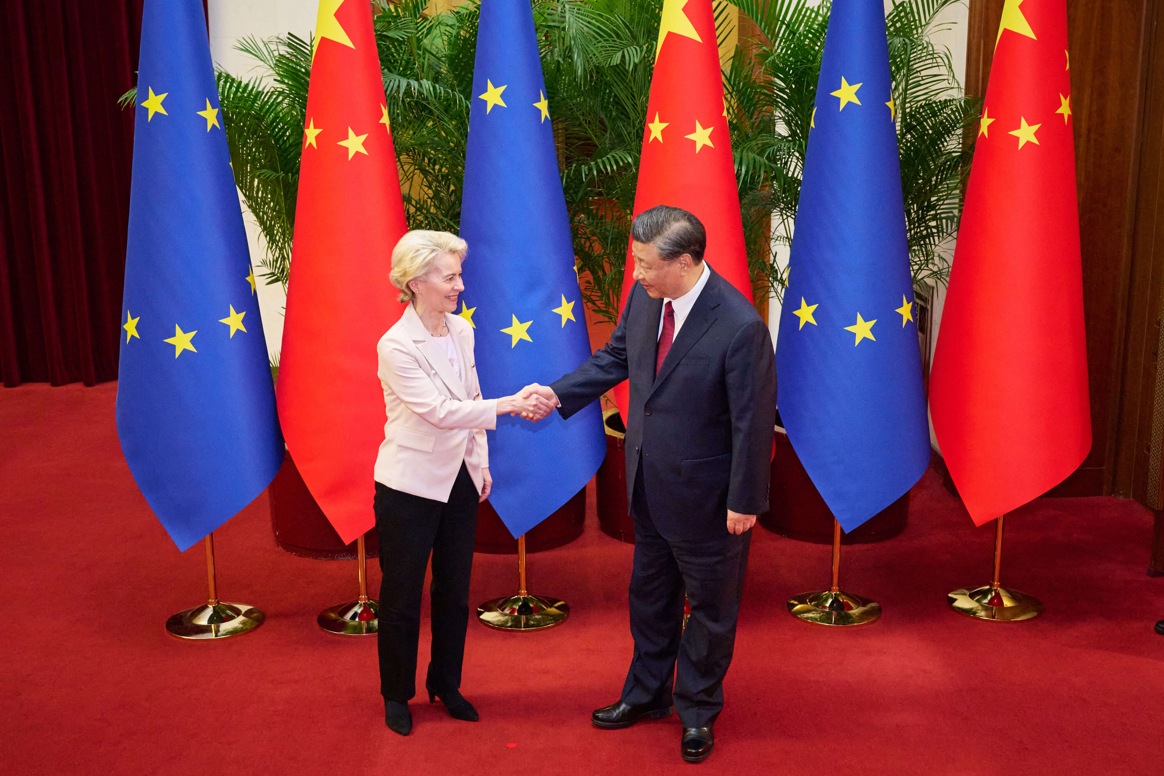 Ursula von der Leyen, Xi Jinping
