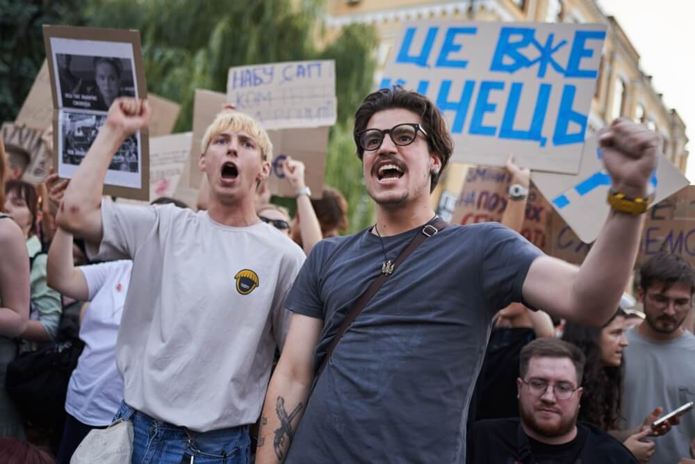Anti-Corruption Protest Ukraine