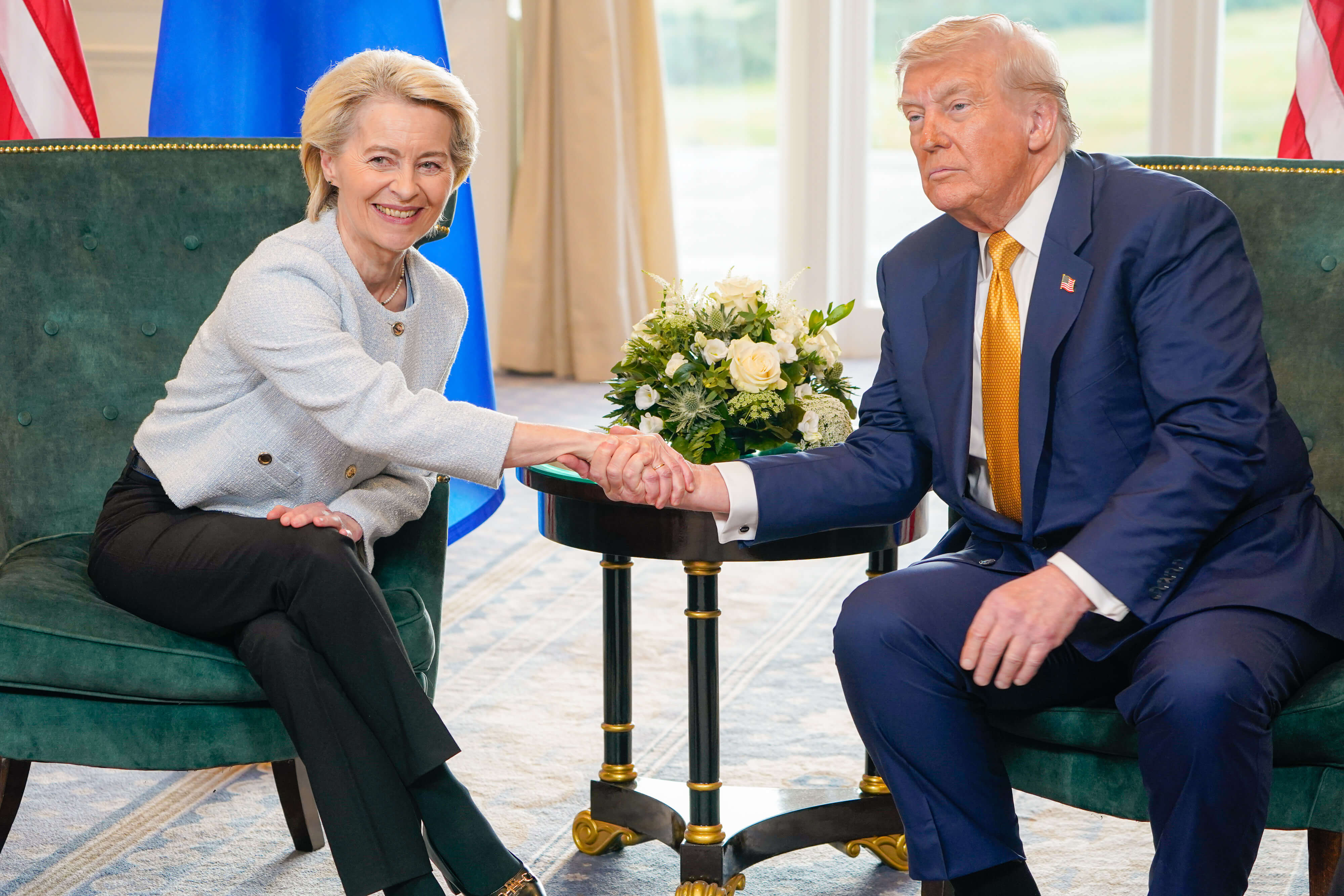 Ursula Von der Leyen, Donald Trump