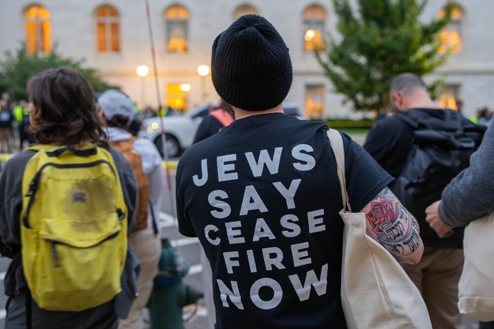US Jews Protest