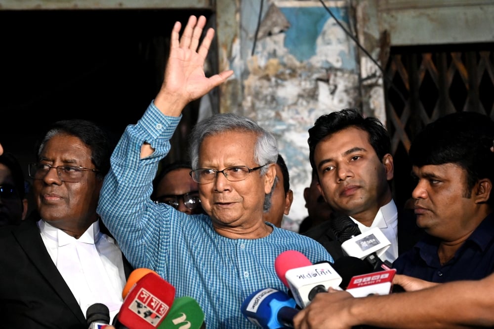 Nobel Peace Prize laureate Muhammad Yunus