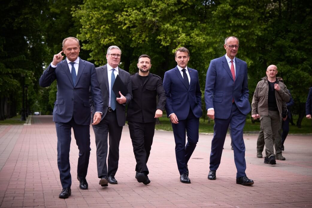Volodymyr Zelenskyy, European Leaders