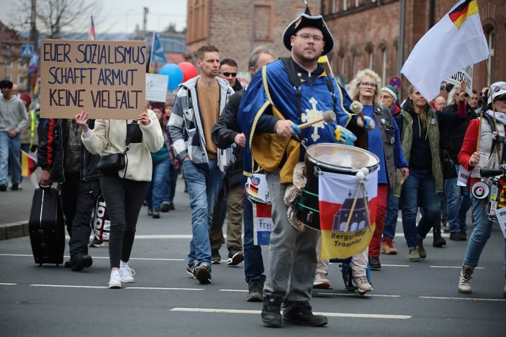 Pro-AfD Rally