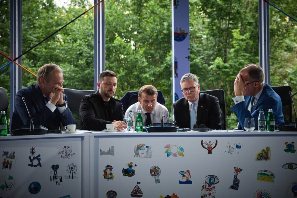 Volodymyr Zelenskyy, European Leaders