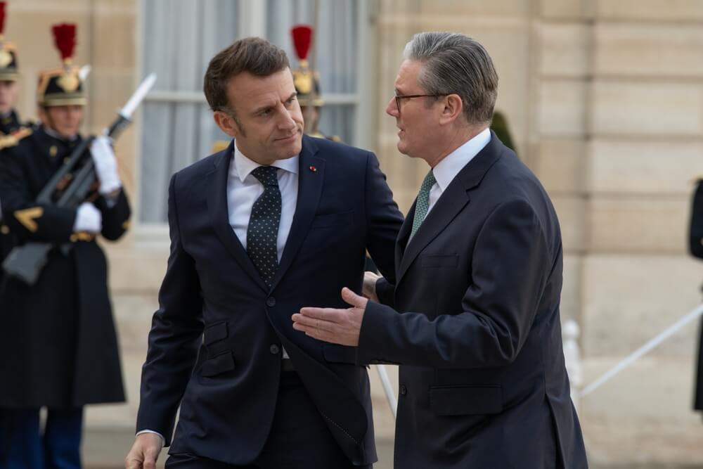 Emmanuel Macron, Keir Starmer