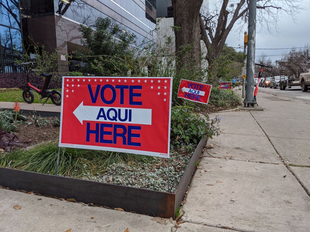 Texas Polling Station